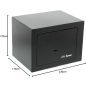 Seif mini BurgWächter® FavorS1K cheie 170x230x170 mm