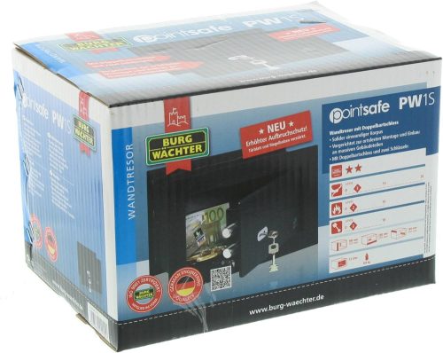 Seif perete BurgWächter® Point PW1S cheie 180x260x148 mm 