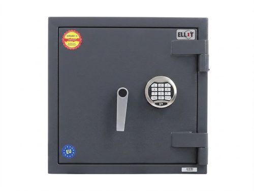 Seif certificat antiefractie antifoc Ellit® King46 electronic 460x470x470 mm EN1143/EN2/30P