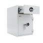 Seif certificat sertar transfer Ellit® DepoPro65 cheie/electronic 670x440x550 mm EN1143/D1 – sertar fata