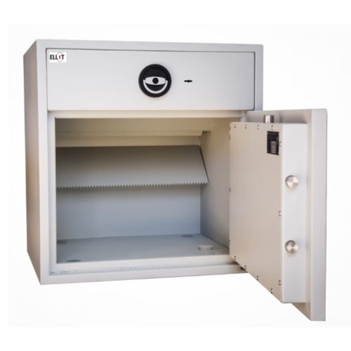 Seif certificat sertar transfer Ellit® DepoPro67 cheie/cheie 670x650x550 mm EN1143/D1 -sertar fata