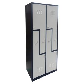 Vestiar metalic Ellit® COMPACT Z4 uși 1800x775x450 mm