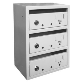 Cutie postala bloc VIENA3 UNIT 1x3 usi 330x250x160 mm