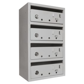 Cutie postala bloc VIENA4 UNIT 1x4 usi 435x250x160 mm