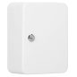 Caseta cheie Ellit® KEY20 cu brelocuri incluse 200x160x75 mm alba