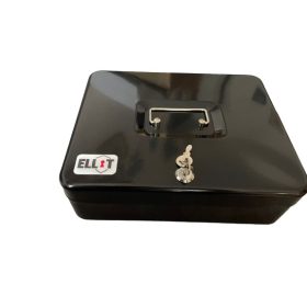Caseta pistol Ellit® Home GunBOX cheie 300x240X90mm negru
