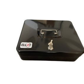 Caseta pistol Ellit® Home GunBOX cheie 300x240X90mm negru