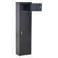 Dulap arme Ellit® Home Protect GUN5 cheie 1600x415x250mm negru