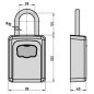Depozitar cheie Ellit® BasiLockit003 122x90x40mm inchidere cifru