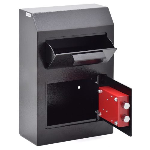Seif cu fanta Ellit® KingCash cheie 380x250x115 mm
