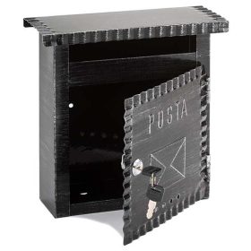 Cutie postala exterior Picco® Nero 270x260x90 mm