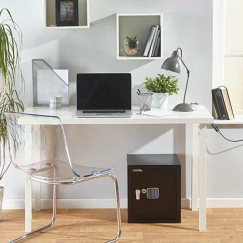 Seif mobila Yale® YEC/390/DB electronic 360x390x350 mm