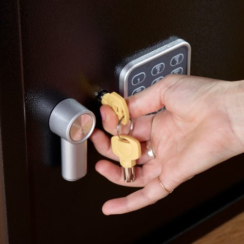 Seif mobila Yale® YEC/390/DB electronic 360x390x350 mm