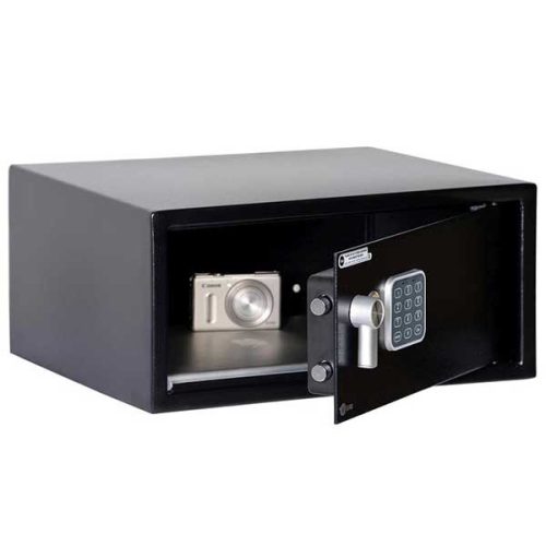 Seif laptop mobila Yale® YLC/200/DB electronica 200x430x350 mm