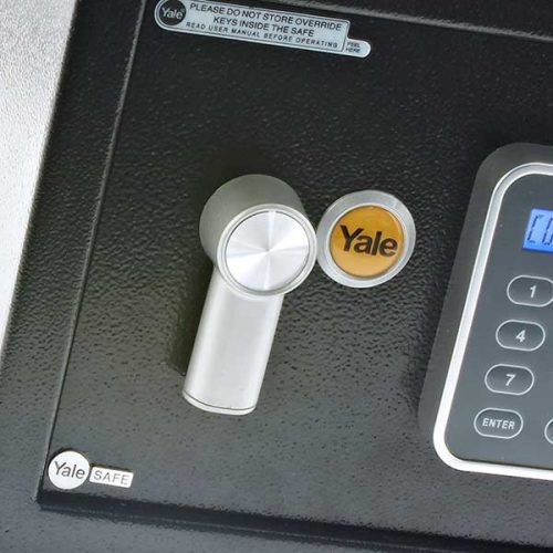 Seif laptop mobila Yale® YLC/200/DB electronica 200x430x350 mm