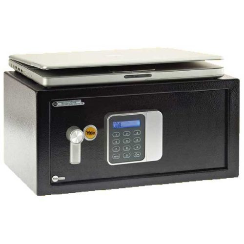 Seif laptop mobila Yale® YLG/200/DB electronica 200x430x350 mm
