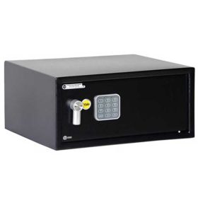   Seif laptop mobila Yale® YLV/200/DB electronica 200x430x350 mm